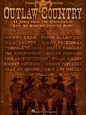 cover image of Outlaw Country (Songbook)